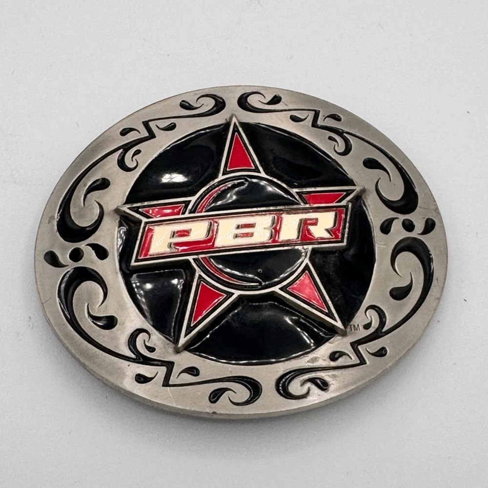 2004 PBR Professional Bull Riders Belt Buckle — Western Rodeo Collectible